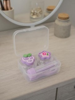 Контейнер для линз &quot;Fruits&quot;, grape