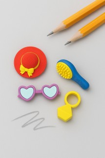 Ластики "Green glasses", 4 шт. в наборе