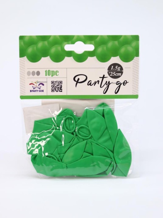 Набор воздушных шаров 10 шт. &quot;Timeless&quot;, light green (25 см) 