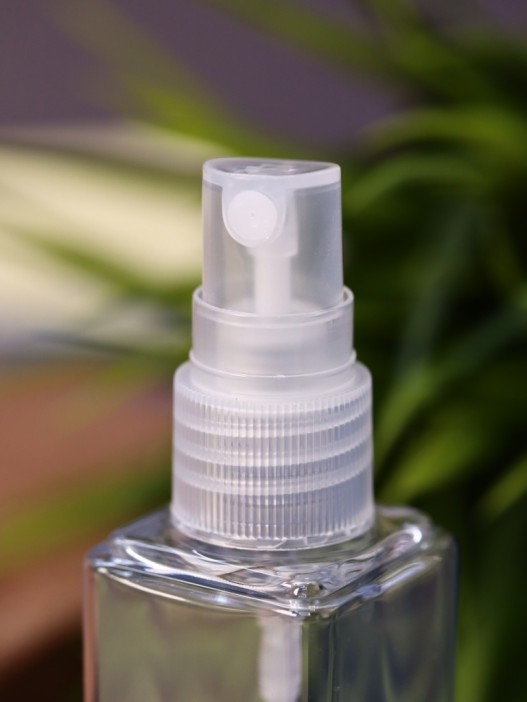 Дорожная бутылочка "Сердце", розовая (50мл) 