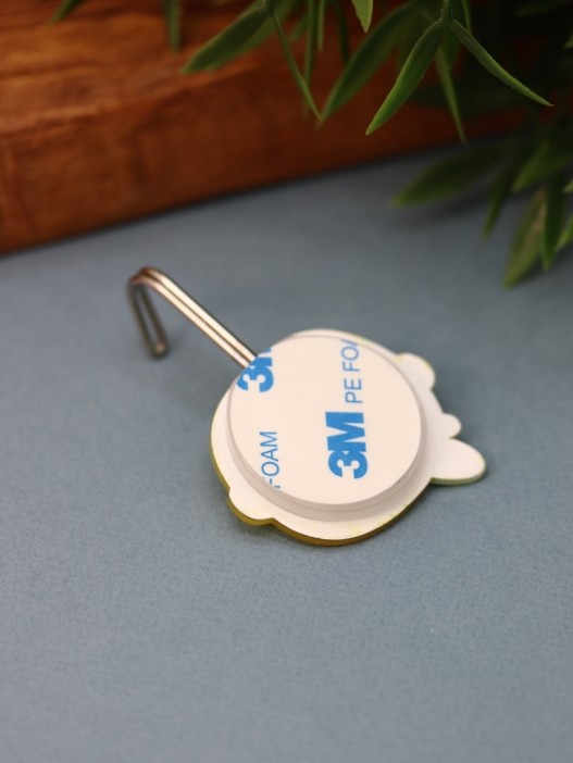 Крючок на липучке «Lemon 857», yellow 