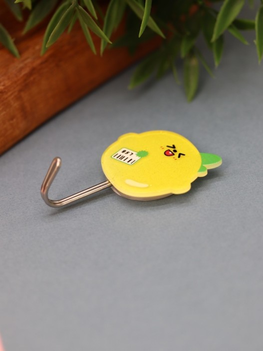 Крючок на липучке «Lemon 857», yellow 