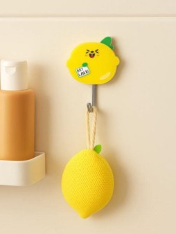 Крючок на липучке «Lemon 857», yellow