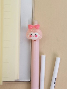 Ручка пиши-стирай "Girly bow", pink