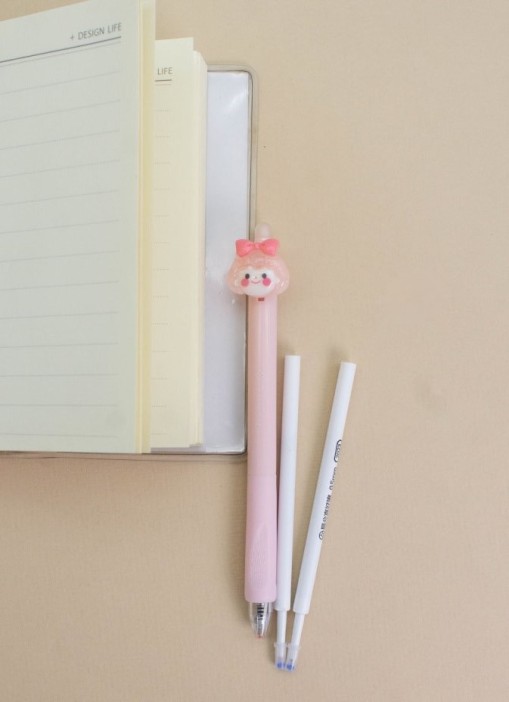 Ручка пиши-стирай &quot;Girly bow&quot;, pink 