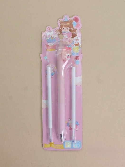 Ручка пиши-стирай &quot;Girly bow&quot;, pink 