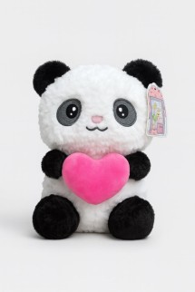 Мягкая игрушка &quot;Panda hearts&quot;, pink, 20 см