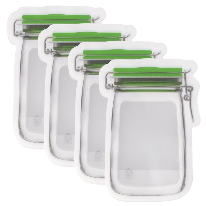 Набор герметичных пакетов &quot;Спайс&quot;, 4шт (7,5х11см) 