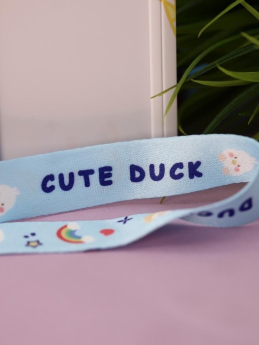 Футляр для карт на ленте &quot;Happy day&quot;, yellow hat 