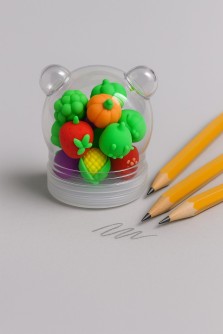 Набор ластиков "Vegetables", mix