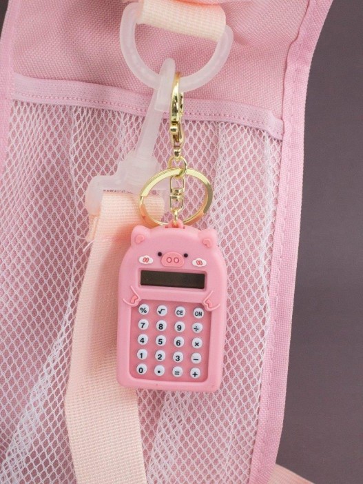 Брелок-калькулятор &quot;Pig&quot;, pink 
