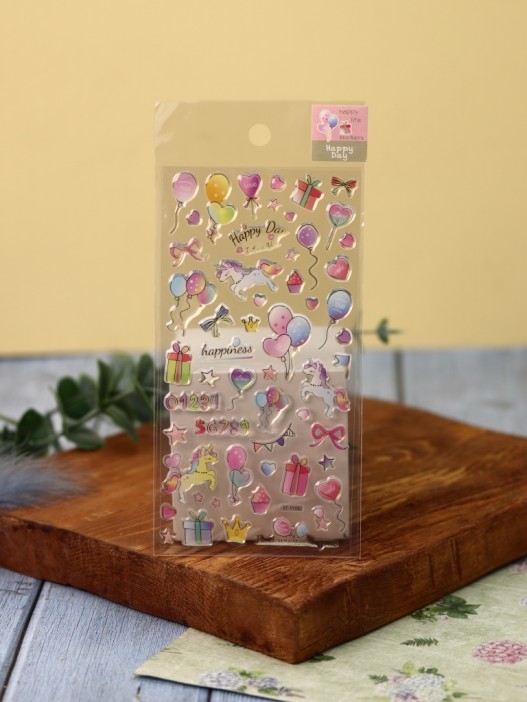 Наклейки "Happy day" 