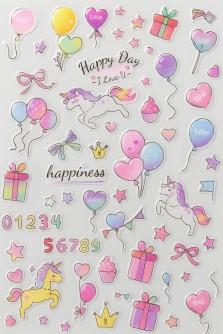 Наклейки "Happy day"