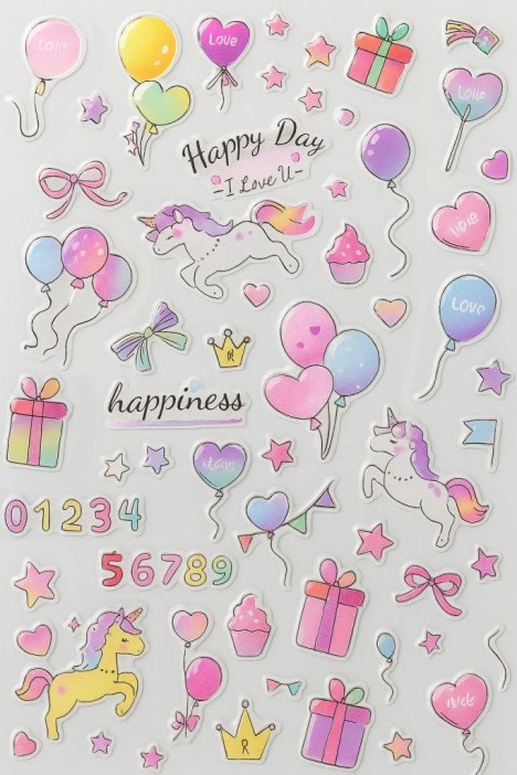 Наклейки "Happy day" 