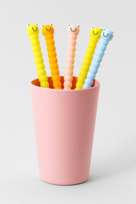 Ручка "Милая Гусеница", микс