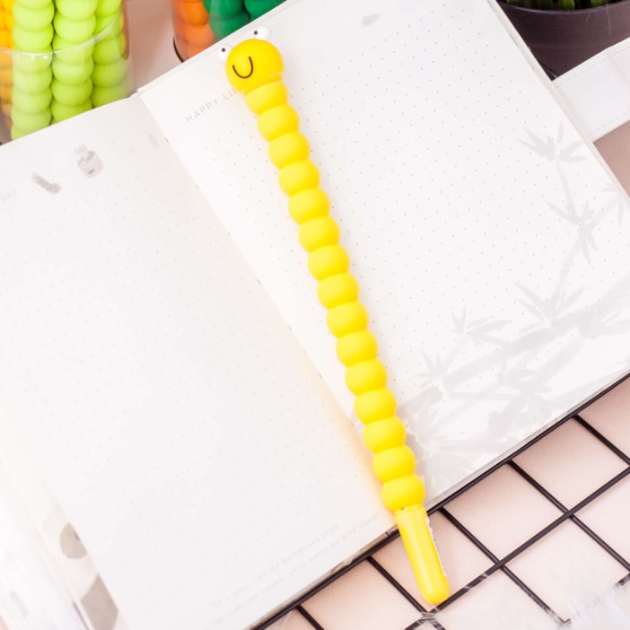 Ручка &quot;Cute Caterpillar&quot;, mix 