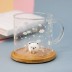 Кружка "Glass bear", cloud (450ml) 