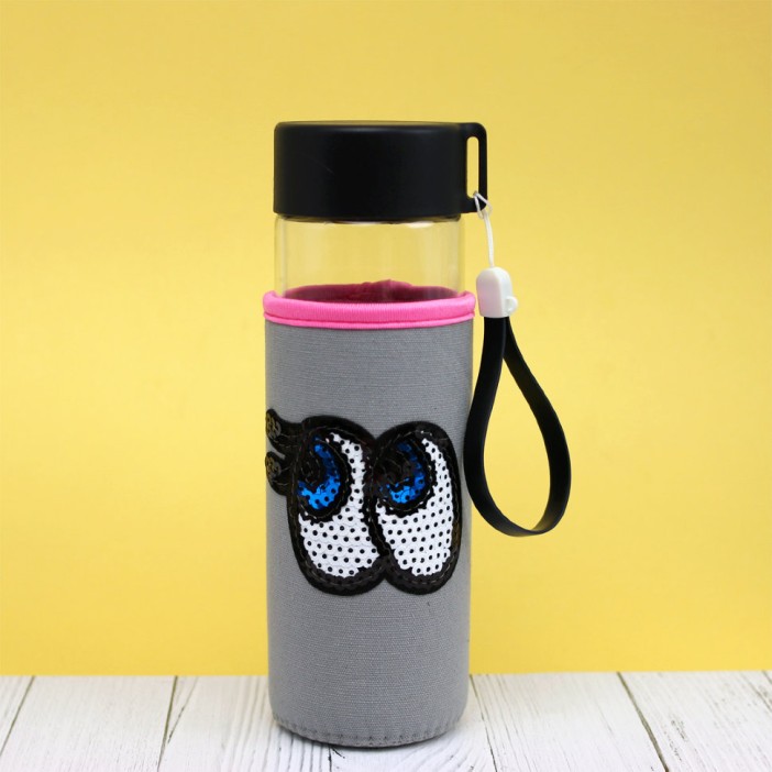 БУТЫЛКА &quot;Eyes&quot;_pink 