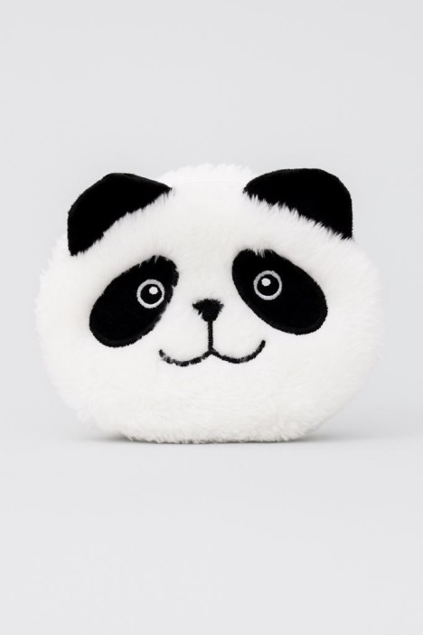 Кошелёк плюшевый &quot;Panda&quot;, white mix (10*11 см) 