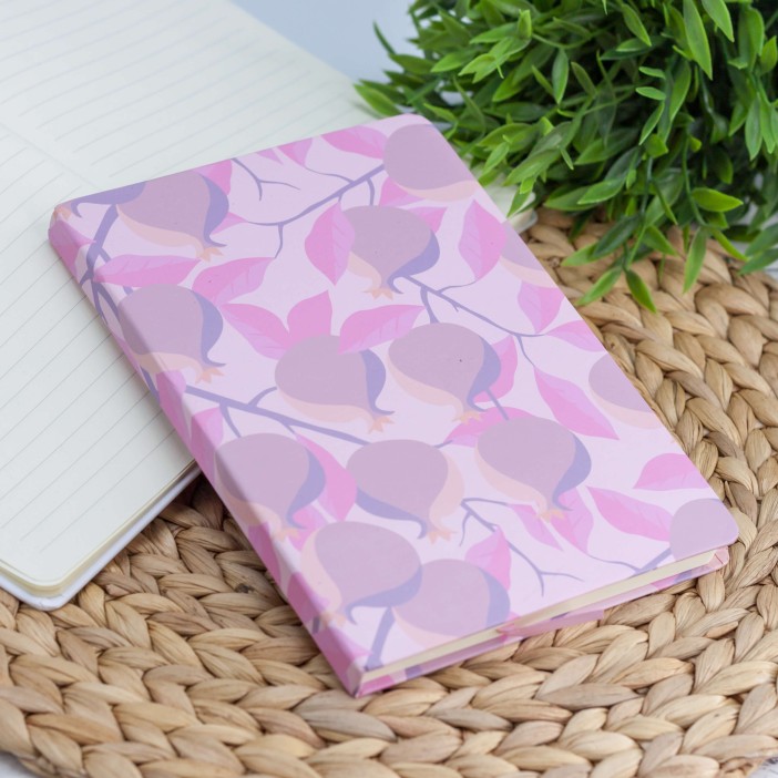 Блокнот (A5) &quot;Bloom&quot;, pink (14.5*21) 