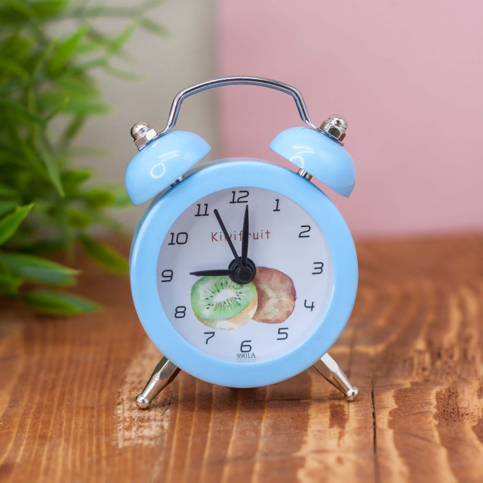 Часы-будильник &quot;Mini kiwi&quot;, light blue 