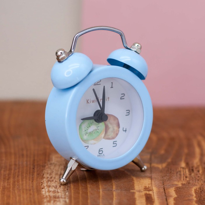 Часы-будильник &quot;Mini kiwi&quot;, light blue 