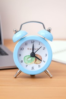 Часы-будильник &quot;Mini kiwi&quot;, light blue