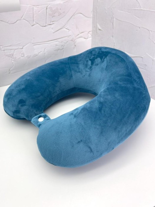 Подушка для шеи &quot;Velvet&quot;, blue 