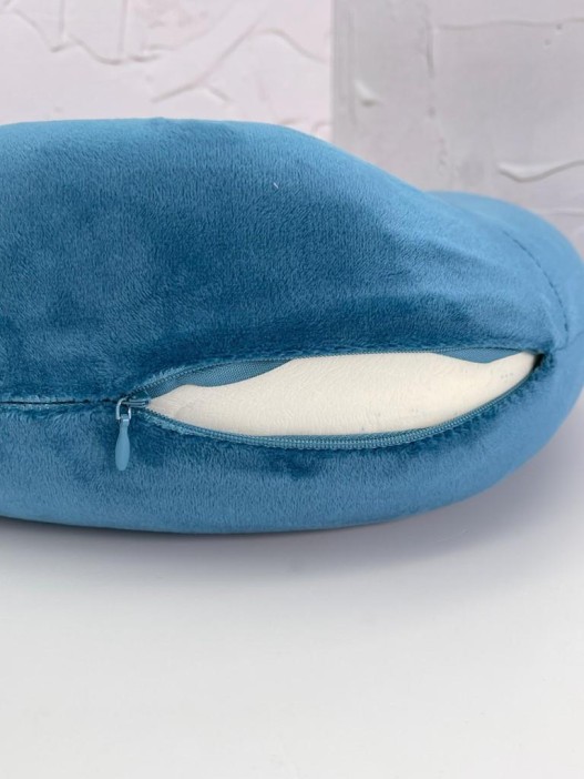 Подушка для шеи &quot;Velvet&quot;, blue 