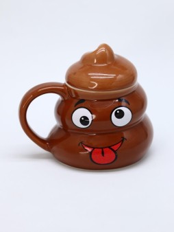 Кружка «Goofy poop», brown (500 ml)