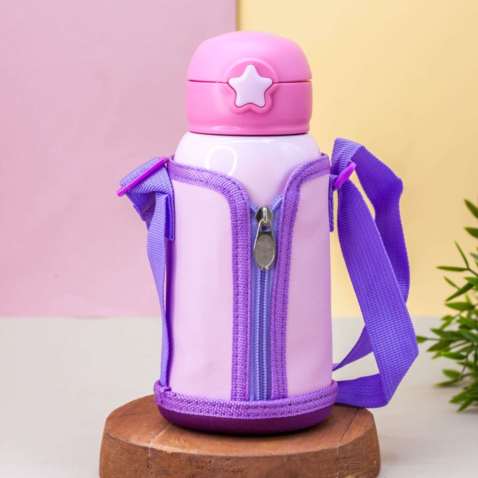 Термос "Cute unicorn", pink (550 ml)