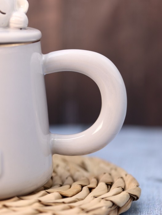 Кружка «Cure bear», grey (390 мл) 