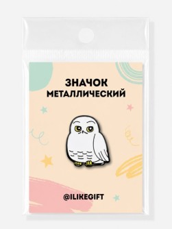 Значок металлический iLikeGift "Сова"