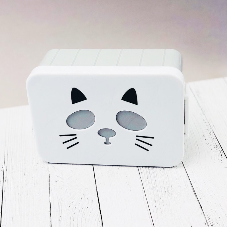 Ланчбокс &quot;Cat&quot;, gray 