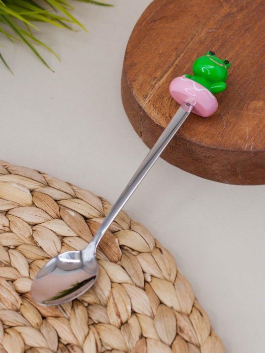 Ложка десертная &quot;Funny frog&quot;, green 