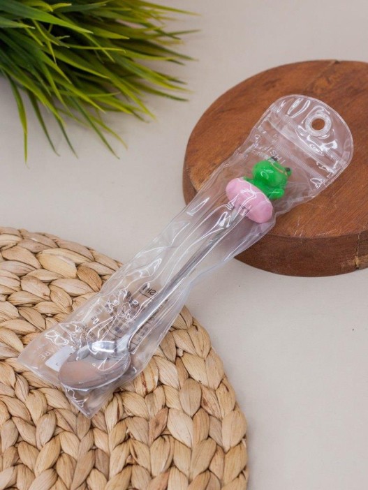 Ложка десертная &quot;Funny frog&quot;, green 