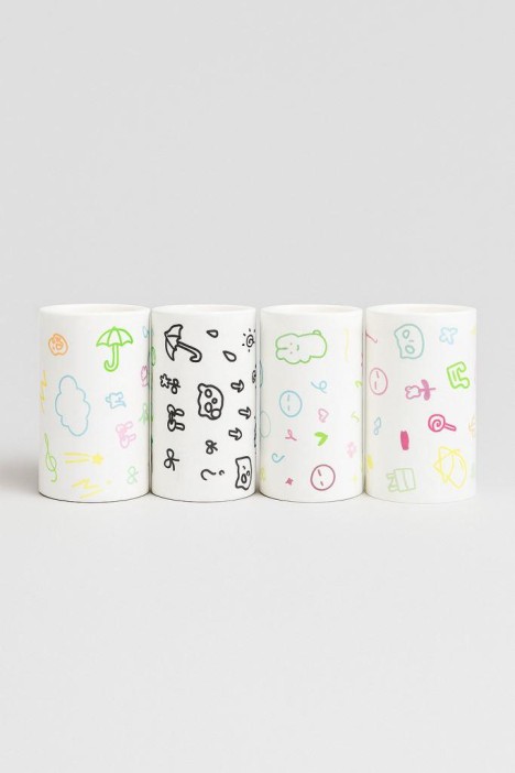Набор наклеек &quot;Bright drawings&quot;, mix (7,2см*2м) 