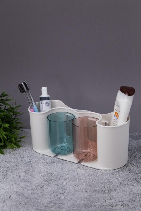 Настенный органайзер для ванной &quot;Classic&quot;, 2 яруса 