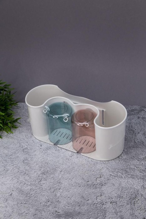 Настенный органайзер для ванной &quot;Classic&quot;, 2 яруса 