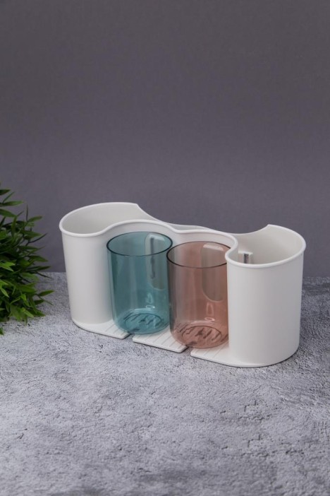 Настенный органайзер для ванной &quot;Classic&quot;, 2 яруса 