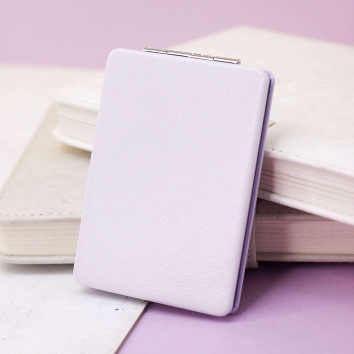 Зеркало "Счастливый игрушечный мишка", фиолетовое 