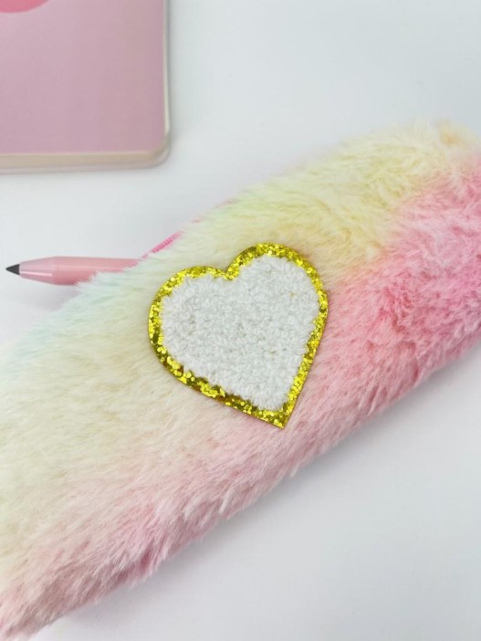 Пенал &quot;Colorful clouds&quot;, heart 