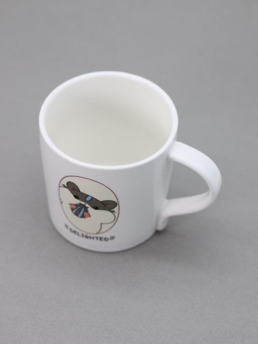 Кружка «Delighted hamster», brown (360 ml) 