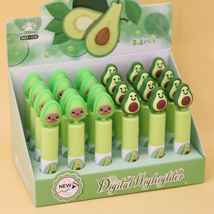 Маркер текстовыделитель &quot;Avocado&quot;, mix 