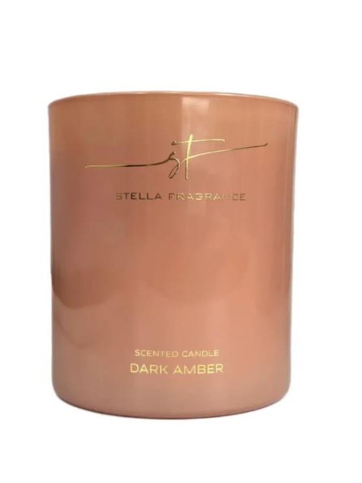 Свеча Stella Fragrance &quot;Dark Amber&quot; 160 гр 