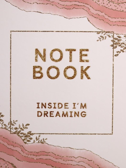 Блокнот (А5) "Inside I'm dreaming", white (14.5*21) 