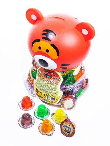 Десерт желейный «Дави желе! Тигр», 100шт. 