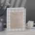 Пакет подарочный  (XS) &quot;Elegant plaid&quot;, white (14.5*19.5*10) 