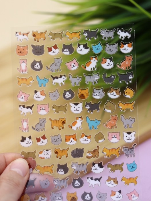 Наклейки &quot;Cute cats&quot; (9*20,5 см) 
