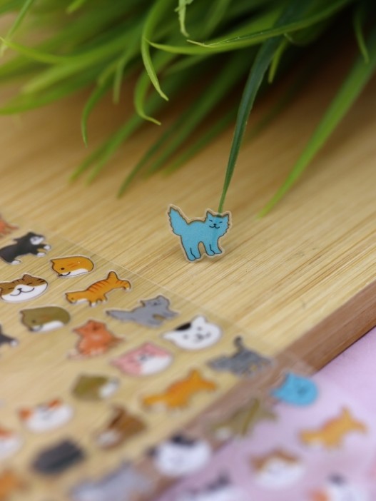 Наклейки &quot;Cute cats&quot; (9*20,5 см) 